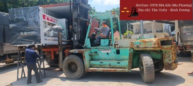 Dịch vụ nâng hạ hàng hóa máy móc tại KCN Amata, Đồng Nai